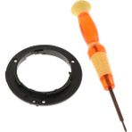 Sharplace Lens Süngü Montaj Halkası + Aracı Için Nikon 18-135 18-55 18-105 55-200MM Kamera (Yurt Dışından)