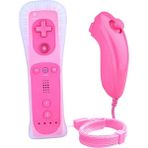 Sharplace Nintendo Wii Wii U Gesture Kontrol ve Nunchuck Joystick Combo (Yurt Dışından) - Pembe