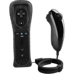 Sharplace Nintendo Wii Wii U Gesture Kontrol ve Nunchuck Joystick Combo (Yurt Dışından) - Siyah