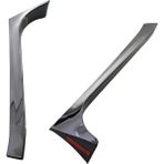 Sharplace Vw Golf Için 1 Çift Arka Çatı Penceresi Yan Spoiler Kanat 6 Gtı Otomatik Aksesuarlar (Yurt Dışından)