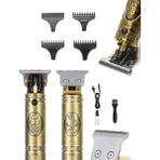 shavingtech RC-T99 T-Bıçak Ense Sakal Çizim Tıraş Makinesi Yeni - Altın