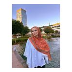 Shawl Passion Retro Desen Pamuk poly Şal Turuncu