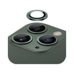 Shaza Apple iPhone 15/15 Plus Ile Uyumlu Darbeye Dayanıklı Mekanizmalı Safir Kamera Lens Koruyucu Yeşil - iPhone 15 / 15 Plus