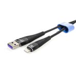 Shaza Apple iPhone Lightning 5A 100W 3 m Örgülü Hızlı Şarj ve Data Kablosu