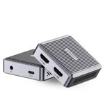 Shaza Hagibis 4K 1080P Hdmi Çoğaltıcı Aux ve Type C Adaptör