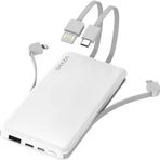 Shaza Smart Chip Sg1001 Beyaz 10000 Mah Powerbank