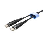 Shaza TYPE-C TO TYPE-C PD 5A 100W Örgülü Hızlı Şarj ve Data Kablosu