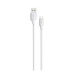 Shaza USB -Type C 1m 2.4A Destekli Şarj ve Data Kablosu SG2003UC/WT