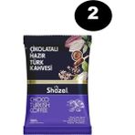 Shazel Çikolatalı Hazır Türk Kahvesi 100 gr 2'li - 200 gr