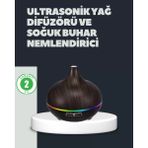 SHC4200 550ML Ultrasonik Hava Nemlendirici Aromaterapi Difüzörü