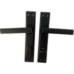 SHC4200 Adil Riva Mat Siyah Wc Kapı Kolu