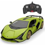 SHC4200 Bfs 1:18 Lamborghini Sian Fkp 37 Uzaktan Kumandalı Model Araç Montaj Kiti - 02-Sarı