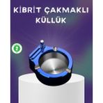 SHC4200 Dekoratif Çakmaklı Küllük Kolay Temizlenebilir Metal - Seçenek