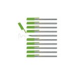 SHC4200 Edding 55 Fineliner - Yeşil - 10 Kalem - 0,3 mm Uç - Ölçü - Tipi