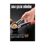 SHC4200 Fındık Ceviz Kırıcı 304 Paslanmaz Çelik 721349 - 0 - 19 lt - 000-Siyah