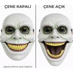SHC4200 Hareketli Çene Mekanizmalı Korku Maskesi Yeşil - Seçenek