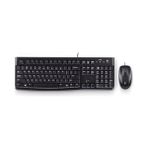 SHC4200 Logitech MK120 Tr Q USB Kablolu Klavye Mouse Set Siyah 920-002560
