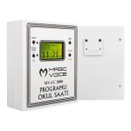 SHC4200 Magicvoice MV-CC2000 USB Duvar Tipi Programlı 20 Adet Mp3 Formatı Zil / Istiklal Marşlı Akıllı Diji