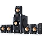 SHC4200 MD-381BT 40W Usb+Sd+Fm+Bt Destekli 5+1 Ses Sistemi - Ahşap