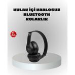 SHC4200 Mey Ithalat® Kablosuz Bluetooth Kulaklık – Tf Kart, Aux, Mikrofonlu, Suya Dayanıklı, 10M Menzil - Ahşap