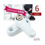 SHC4200 Pvc Kapı Pencere Kilidi - Pimapen Kilidi - Çelik - 6 Adet - Seçenek