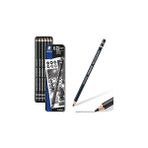 SHC4200 Staedtler 100B G6 Mars Lumograph Black Kurşun Kalem 6'lı Metal Kutuda 8b, 6b, 2 Adet 4b, 2 Ade - Ölçü - Tipi