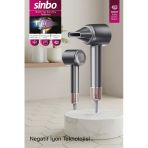Shd-1740 Bldc Saç Kurutma Makinesi Gri – 3 Hız, 4 Isı Ayarı, İyon Teknolojisi