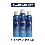 She Angel Kadın Deodorant (3 ADET X 150 ML)