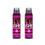 She Is A Clubber 2x150 ml Kadın Sprey Deodorant
