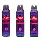 She Is An Angel 3x150 ML Deodorant
