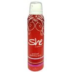 She İs Special Deodorant Body Spray For Women Kırmızı Kadın Parfümlü Sprey Deodorant