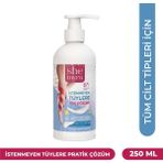 She Myra Lazer Etkili Tüy Dökücü Krem Aloe Vera ve E Vitamini ile Cilt Dostu Çözüm 250 ml ÖZEL FORMÜL