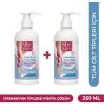 She Myra Lazer Etkili Tüy Dökücü Krem Aloe Vera ve E Vitamini ile Cilt Dostu Çözüm 250ML Özel Formül 2x