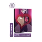 She Sexy 150 ml Deo Sprey + 50 ml Kadın Parfüm Seti