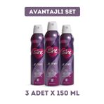 She Sexy Kadın Deodorant ( 3 Adet X 150 ml )