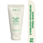 S'he Vec Aydınlatıcı, Leke Karşıtı ve Nemlendirici Soyulabilen Vegan Pirinç Maske 50 ml Rice Vibes Only