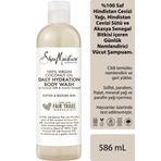Shea Moisture %100 Saf Hindistan Cevizi Yağlı Günlük Nemlendirici 384 ml Vücut Şampuanı