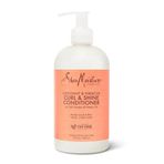 SHEA MOISTURE Curl Shine Silikonsuz Saç Kremi Kıvırcık Saçlar için Hindistan Cevizi Ebegümeci Nemlendirici & Tanımlayın 13oz