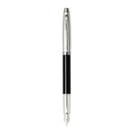 Sheaffer 100 EOL Siyah Gövde Krom Kapak Dolma Kalem