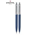 Sheaffer 321-9 Sentinel Tükenmez Kalem - Versatil Kalem Krom Mavi
