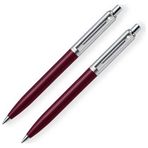Sheaffer 321-9 Sentinel Tükenmez Kalem & Versatil Kalem Set Krom