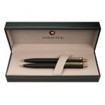 Sheaffer 327-9 Sentınel Mat Siyah Gövde Altın Rengi Klips Tükenmez-Versatil Kalem Seti