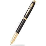 Sheaffer 93220 Sheaffer 100 Dolma Kalem, Medium Uç Siyah Altın - Altın - Sarı