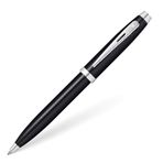 SHEAFFER 9338-2 100 Serisi Tükenmez Kalem Parlak Siyah Krom
