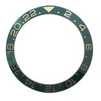 SHEAWA 40mm Rolex GMT Saat Aksesuarları için Yedek Seramik Çerçeve Ekleme Saat Halkası, 10, One Size