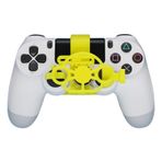SHEAWA PS4 Oyun Denetleyicisi Mini Direksiyon Değiştirme Sony PS4 Yarış Oyunu Aksesuarları için (sarı)