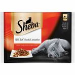 Sheba 4x85 gr Cuisine Etli Çeşitli Konserve Kedi Maması