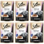 Sheba 6x85 gr Pouch Somon Balıklı Yetişkin Kedi Konservesi
