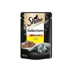 Sheba 85 gr Pouch Gravy Soslu Tavuk Etli Yetişkin Kedi Konservesi