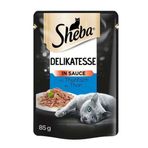 Sheba 85 gr Sos İçinde Ton Balıklı Yetişkin Kedi Konservesi